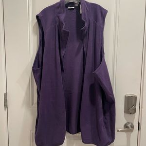 Avenue Purple Vest